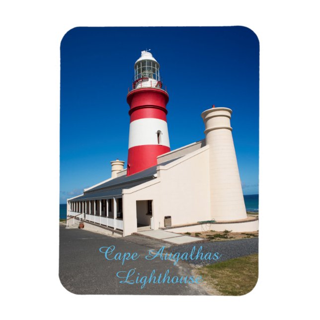 Íman Magnet com imagem de Cape AugLighthouse (Vertical)
