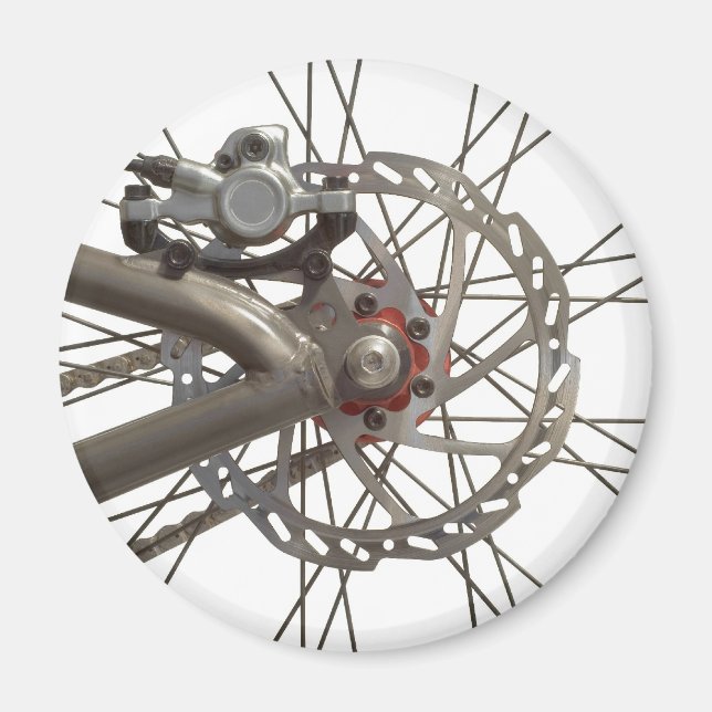 Íman Magnet com roda traseira de bicicleta (Frente)