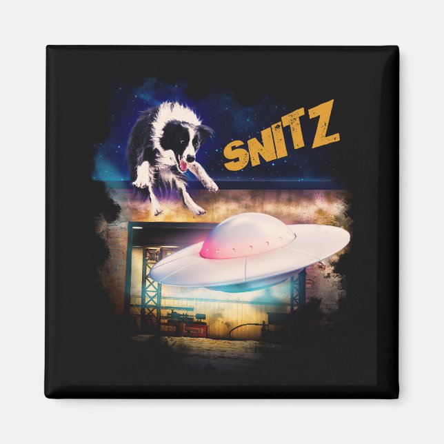 Íman Magnet com Snitz do Reparo de Saucer de Bob (Frente)