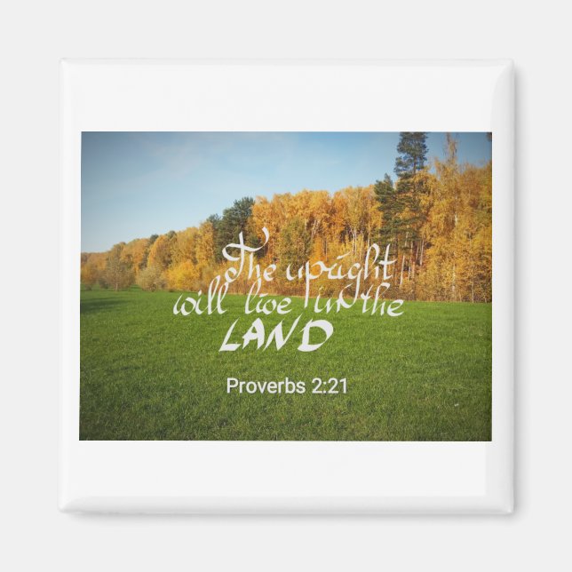 Íman Magnet com verso bíblia (Frente)