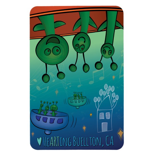 Íman Magnet - concerto de Alienígena (Vertical)