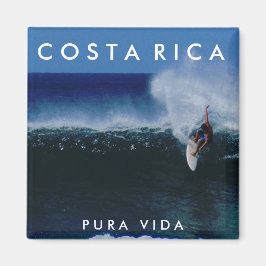 Íman Magnet Costa Rica Pura Vida Surf Souvenir