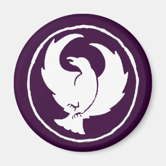 Íman Magnet Crowfoot (branco/roxo escuro)