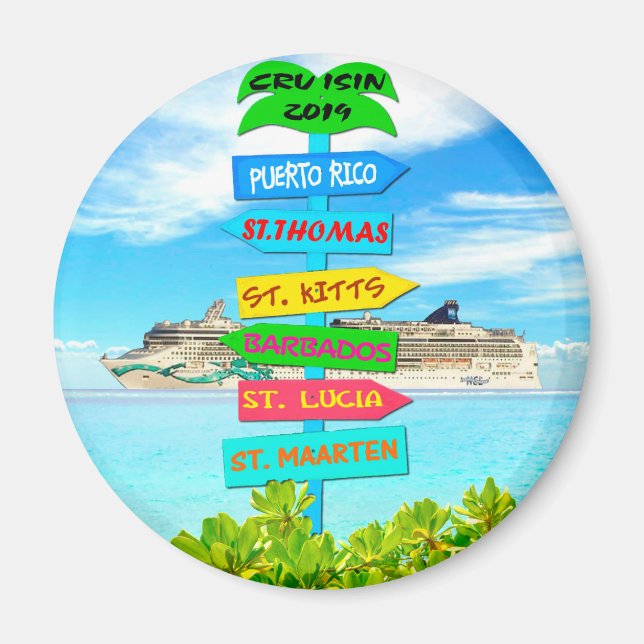 Íman Magnet - Cruise 2019 (Frente)