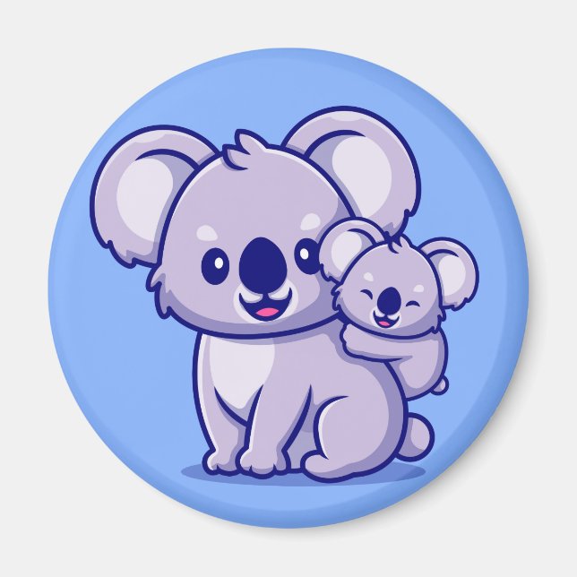 Íman Magnet Cute Koala Bear (Frente)