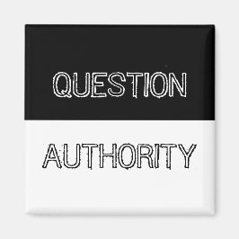Íman Magnet da Autoridade de Pergunta