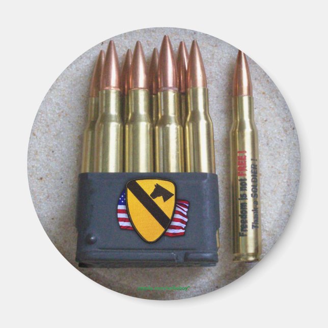Íman Magnet da cavala de cavalaria de 1rua (Frente)