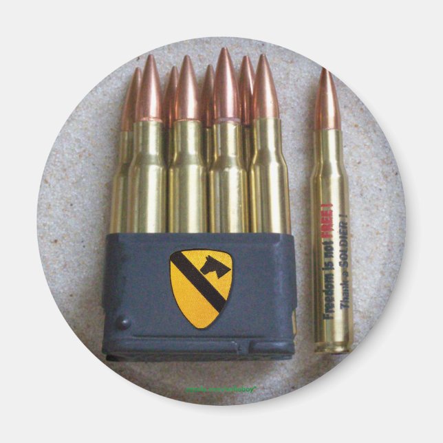 Íman Magnet da cavala de cavalaria de 1rua (Frente)