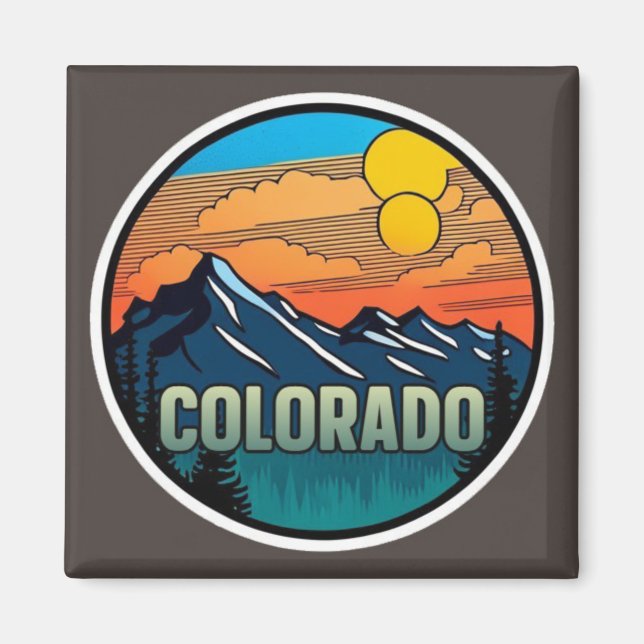 Íman Magnet da Cozinha do Colorado (Frente)
