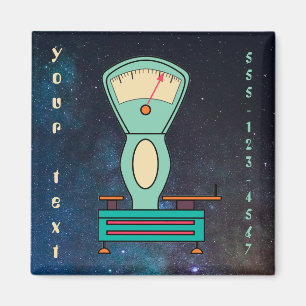 Íman Magnet da Empresa em Escala Retroativa Editável