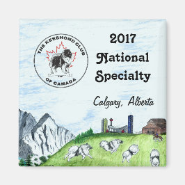 Íman Magnet da Especialidade Souvenir 2017