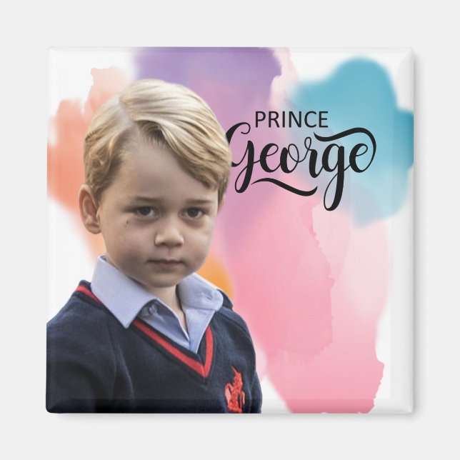 Íman Magnet da Família Prince George Royal (Frente)