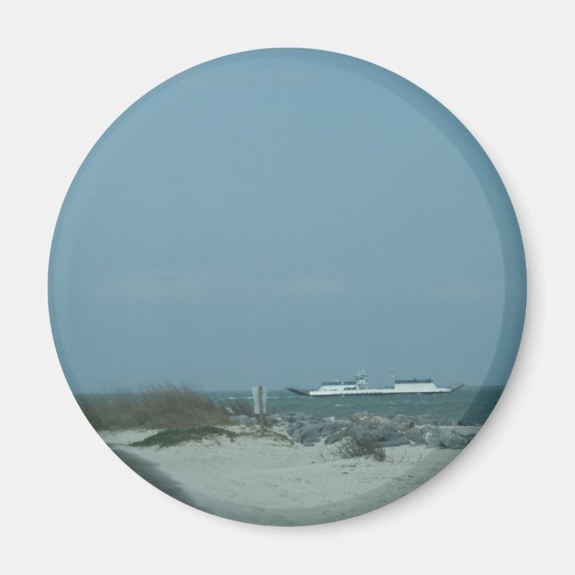 Íman Magnet da Ilha Dauphin #3 (Frente)