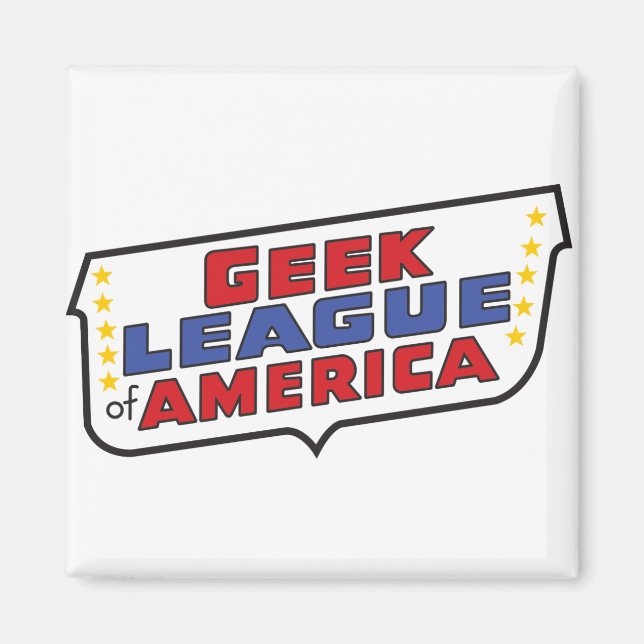 Íman Magnet da Liga geek da América (Frente)