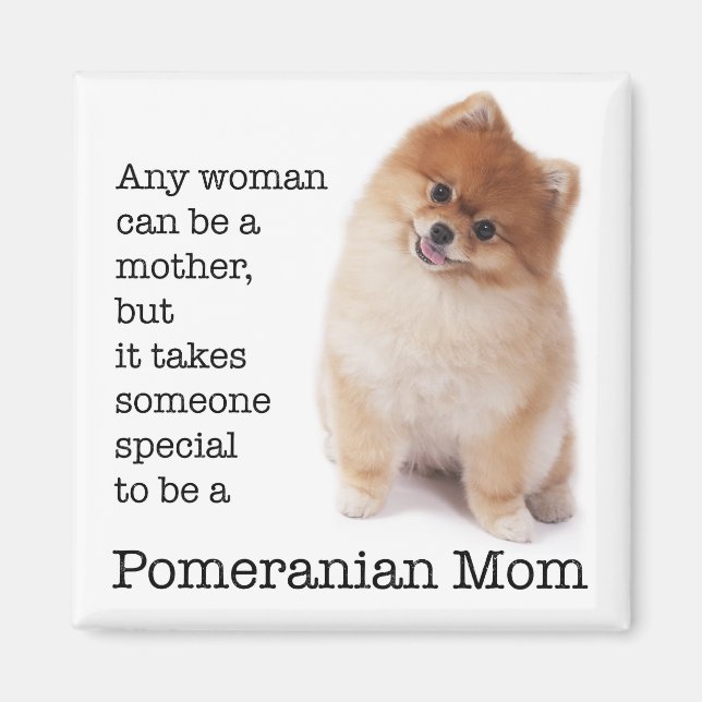 Íman Magnet da Mãe da Pomerânia (Frente)