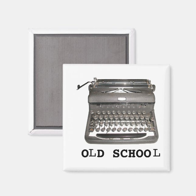 Íman Magnet da Máquina de Digitalização Manual "Old Sch (Front/Back)