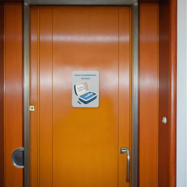 Íman Magnet da porta do cruzeiro personalizado (Criador carregado)