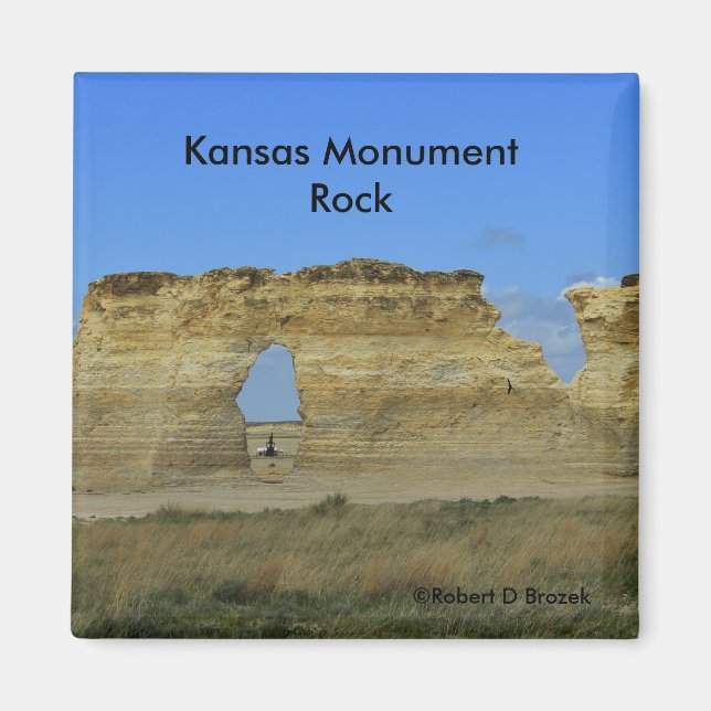 Íman Magnet da Praça do Kansas Monument (Frente)