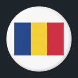 Íman Magnet da Romênia<br><div class="desc">Mostre o seu orgulho nacional através do excelente Romênia Magnet,  em zazzle.com/WorldTees.</div>