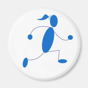 Íman Magnet da Runner Girl