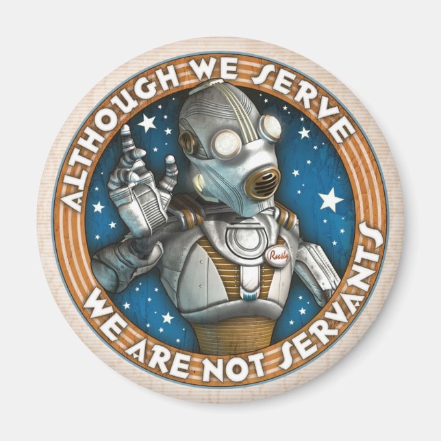 Íman Magnet da União dos Robôs (Frente)