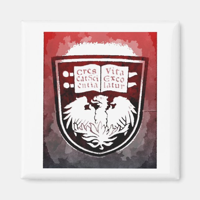 Íman Magnet da Universidade de Chicago Seal (Frente)