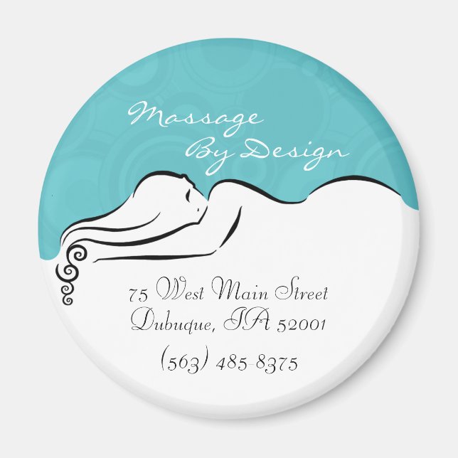 Íman Magnet Darla [azul spa] (Frente)