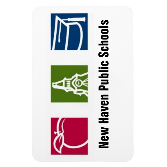 Íman Magnet das Escolas de New Haven (Vertical)