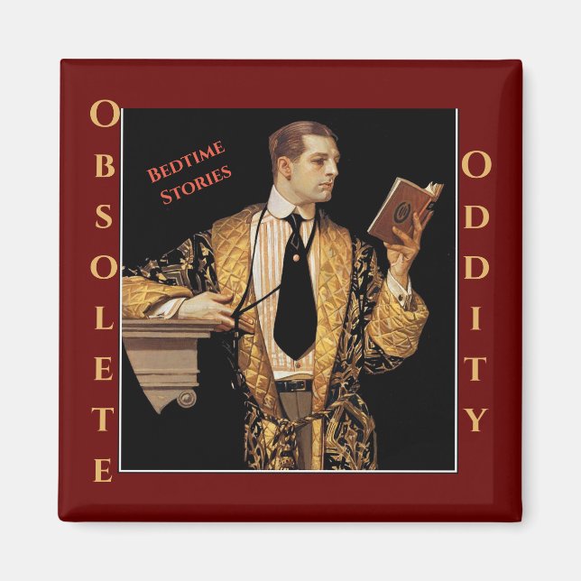 Íman Magnet das histórias de adormecimento de Oddie (Frente)