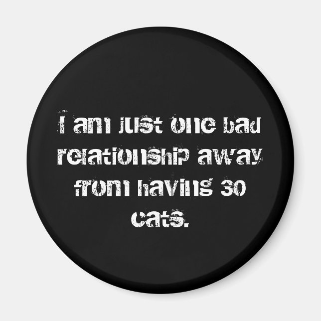 Íman Magnet De 30 Gatos (Frente)