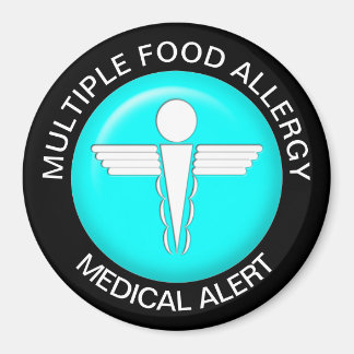 Íman Magnet de Alerta de Alergia da comida