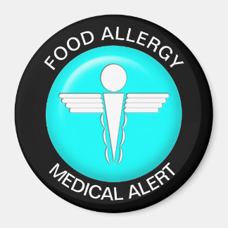 Íman Magnet de Alerta de Alergia da comida
