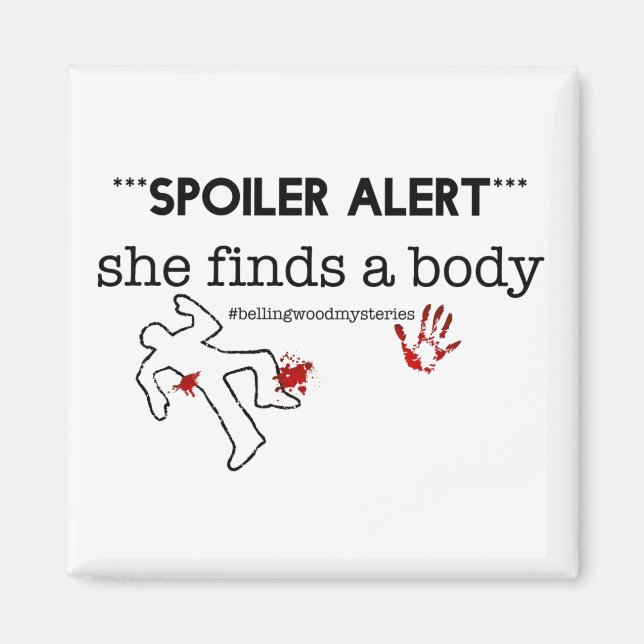 Íman Magnet de Alerta do Spoiler (Frente)