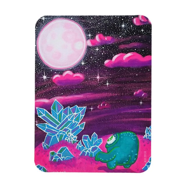 Íman Magnet de Alienígena para sonhos (Vertical)