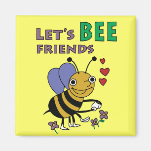 Íman Magnet de Amigos de Bee de vamos