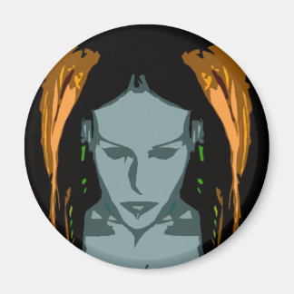 Íman Magnet de arte vetorial do ciber Pintinho MB