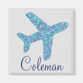 Íman Magnet de avião personalizado