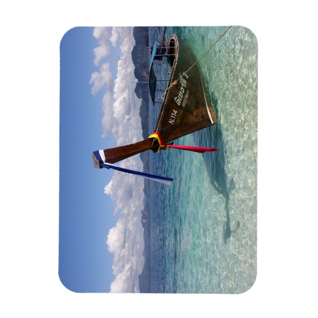 Íman Magnet De Barco Longtail (Vertical)