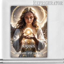 Magnet de Bênçãos de Anjo Espiritual