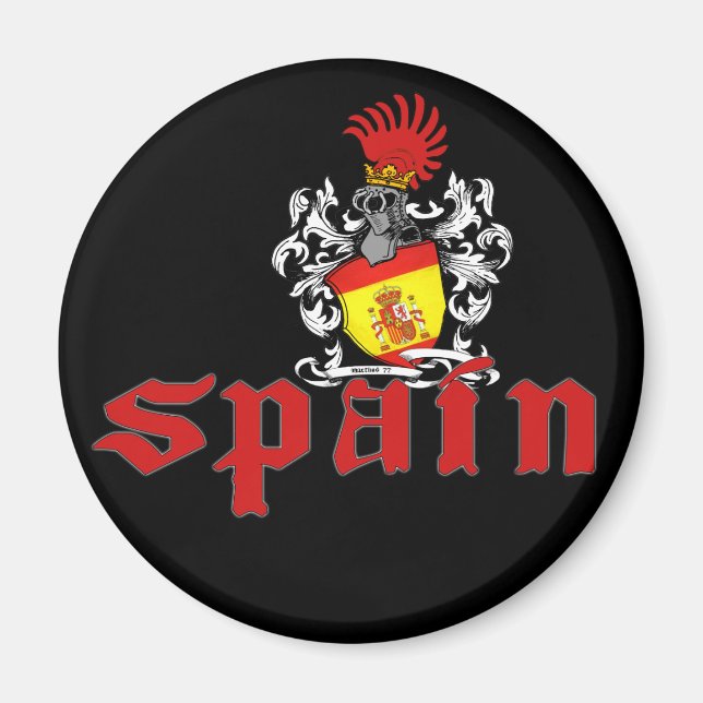 Íman Magnet de blindagem de espanha (Frente)