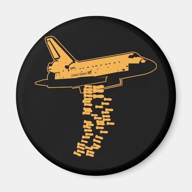 Íman Magnet de Bomba Espacial (Frente)