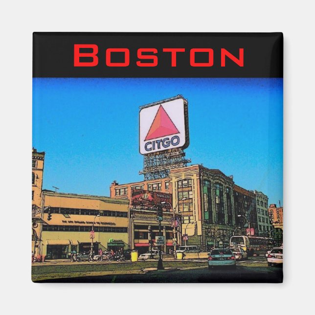 Íman Magnet de Boston Citgo (Frente)