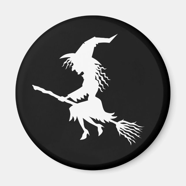 Íman Magnet de Bruxas Halloween (Frente)