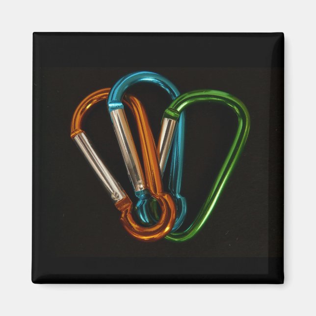 Íman Magnet de Carabiners de Escalada de Rock (Frente)