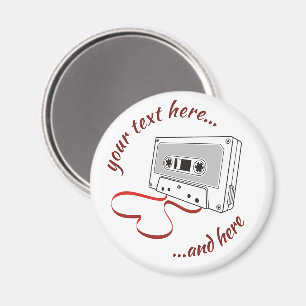 Íman Magnet de cassetes de áudio