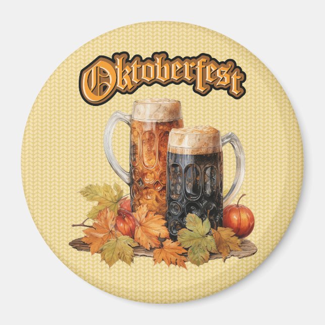 Íman Magnet De Cervejas Oktoberfest (Frente)