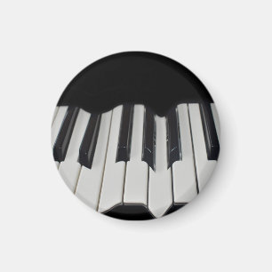 Íman Magnet de Chaves de Piano Adormecidas