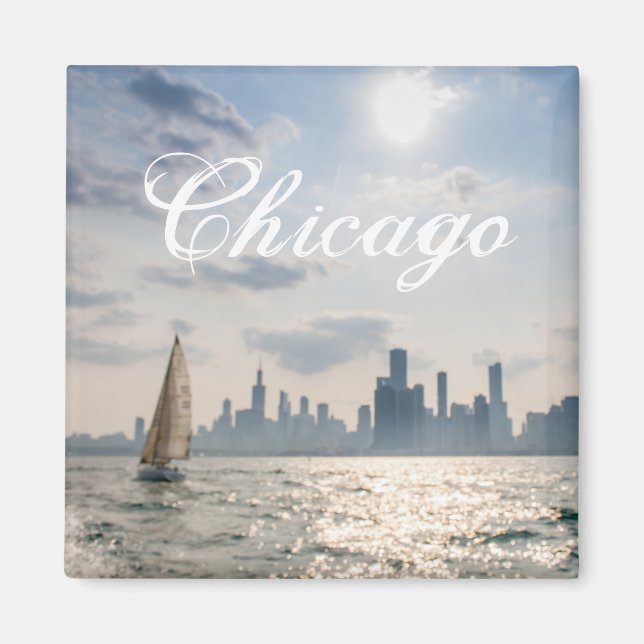 Íman Magnet de Chicago dos excelentes (Frente)