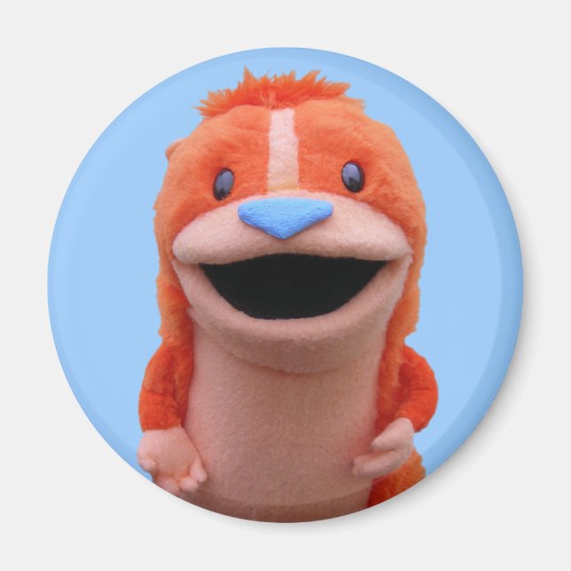 Íman Magnet De Chips Laranja (Frente)