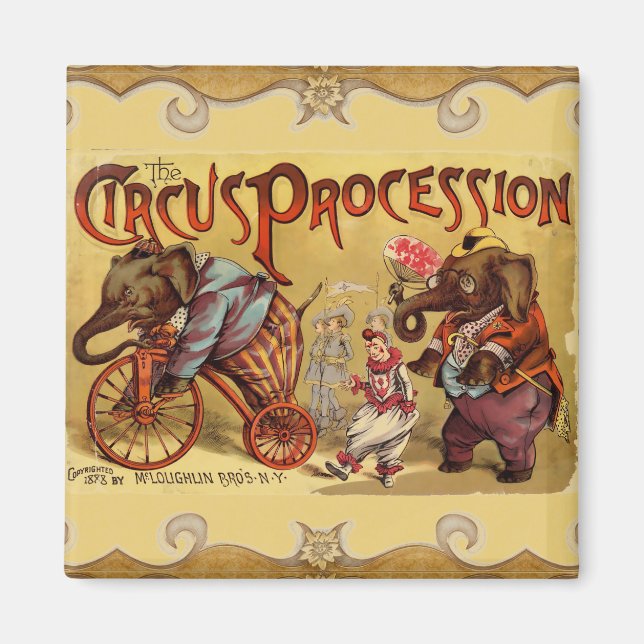 Íman Magnet de Circo (Frente)